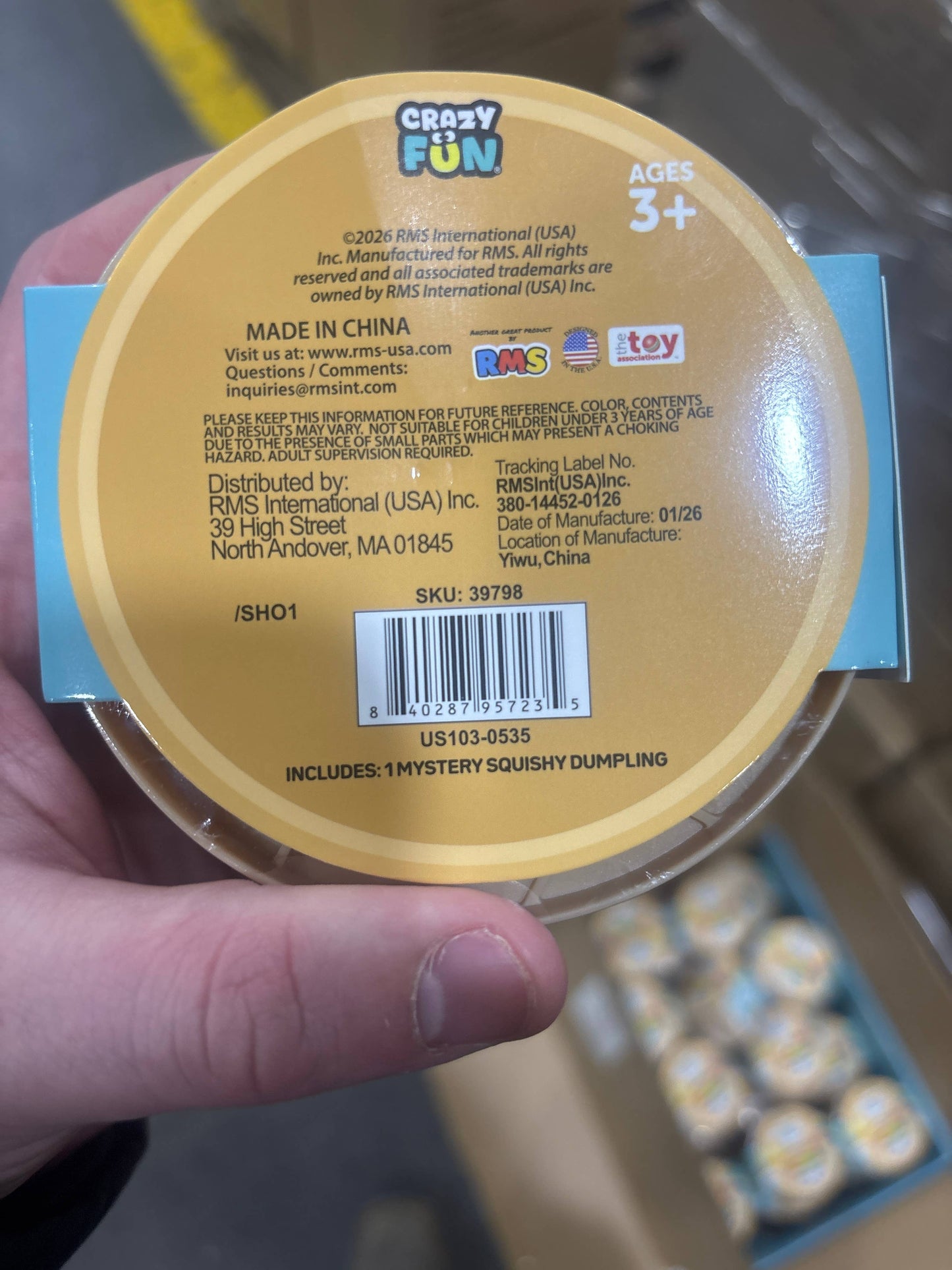 Crazy Fun Official RMS Mystery Bao Bun – Rare Rainbow Chase