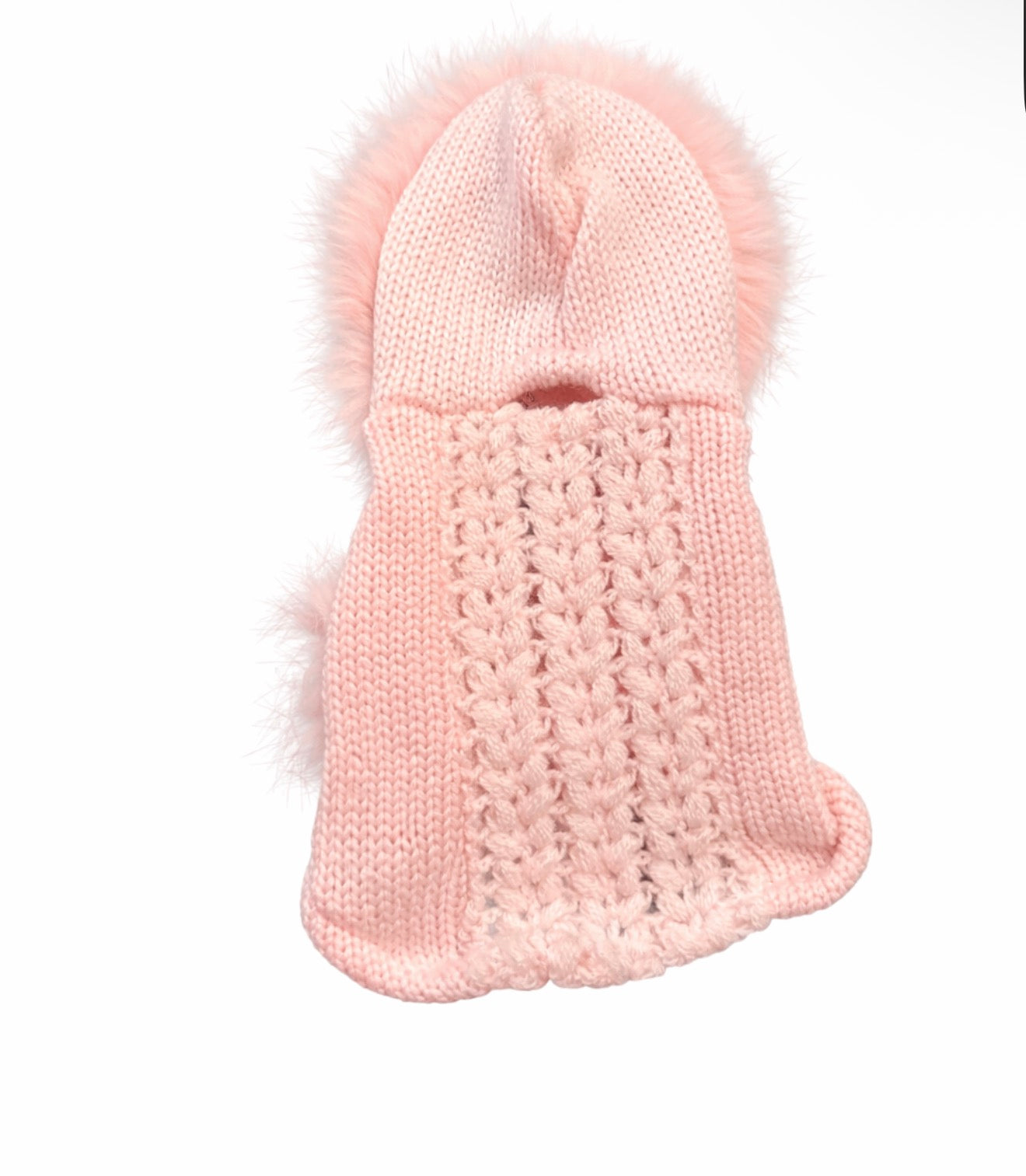 Blush Princess Fur Hoodie