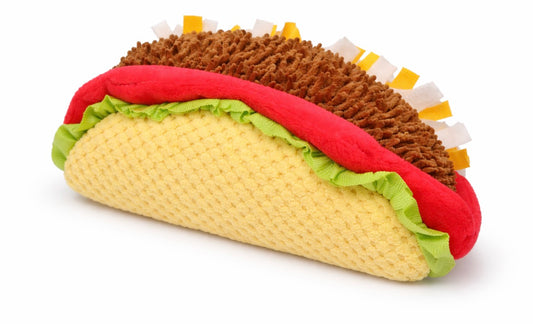 Regal Taco Plush Squeaky Toy