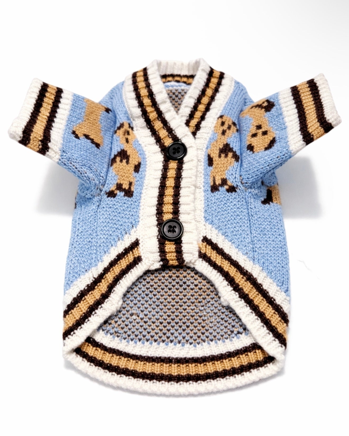 Royal Teddy Knit Cardigan