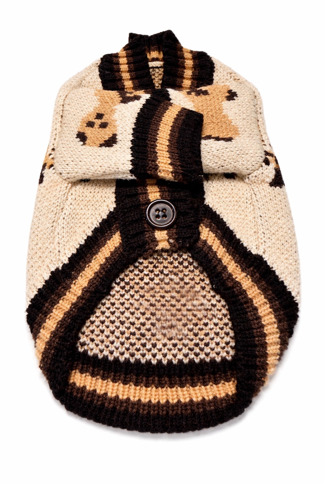 Royal Teddy Knit Cardigan