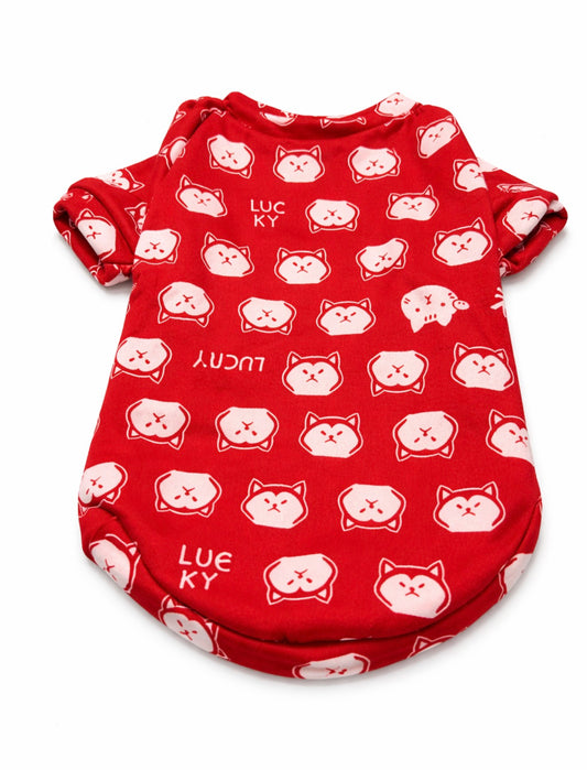 Lucky Warm Dog Sweater – Soft Fleece Lining