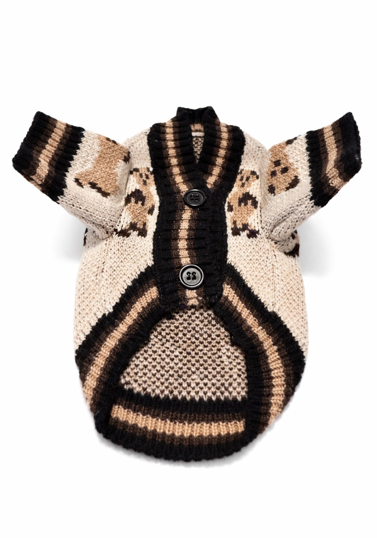 Royal Teddy Knit Cardigan