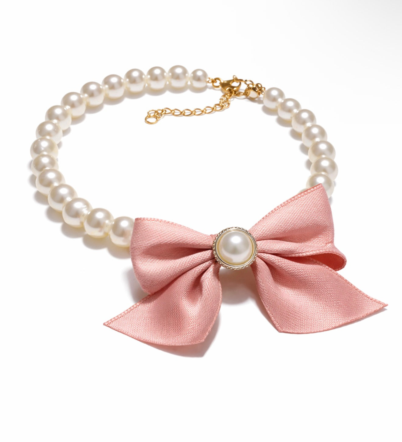 Regal Paw Princess Pearl Bow Collar™