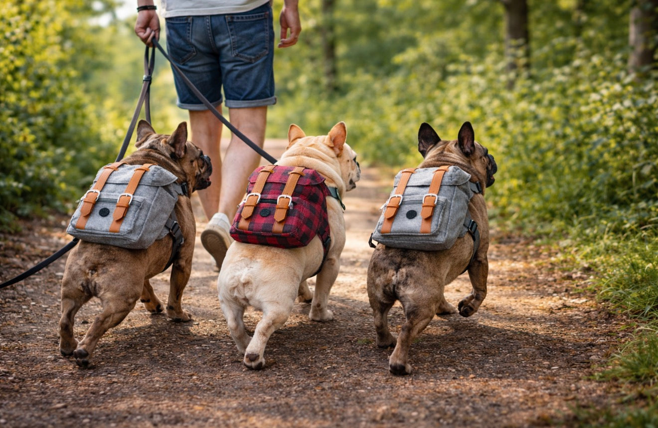 Adventure Dog Backpack – Adjustable Pet Backpack for Treats & Essentials