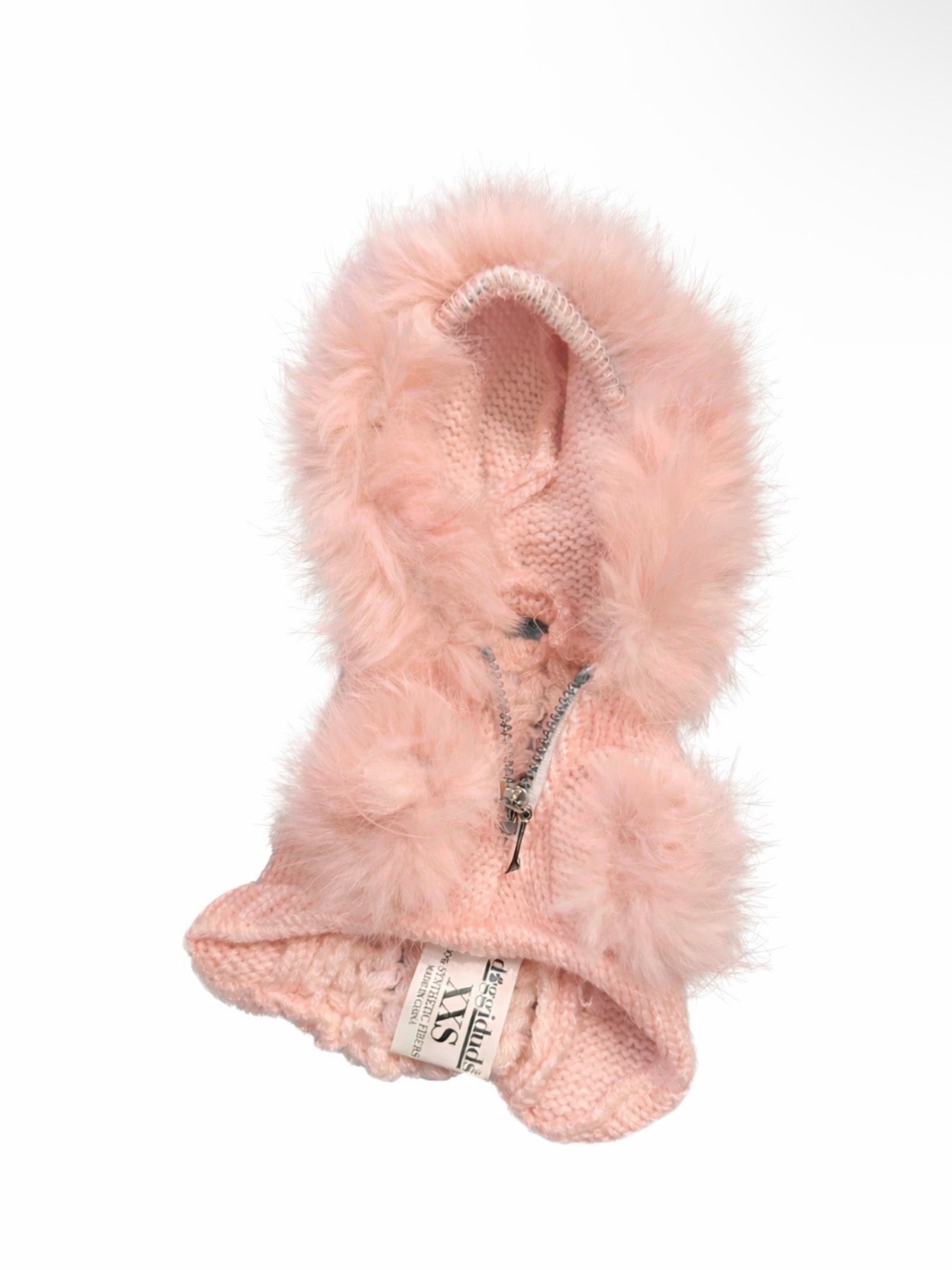 Blush Princess Fur Hoodie