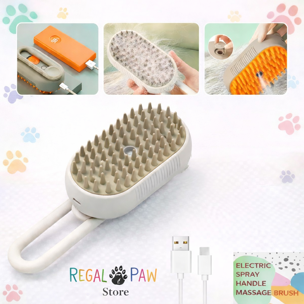 Regal Paw™ SteamCare Grooming Brush